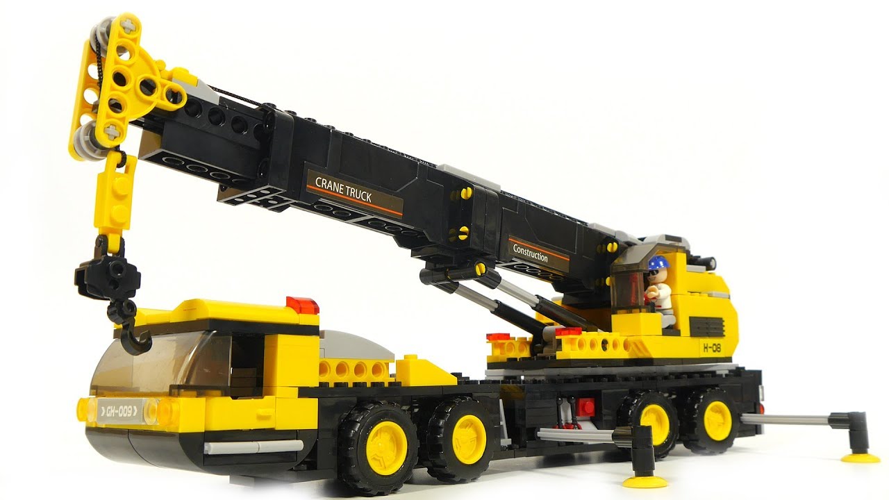 Sluban Town Construction M38-B0553 cran | Construction playset for LEGO FANS