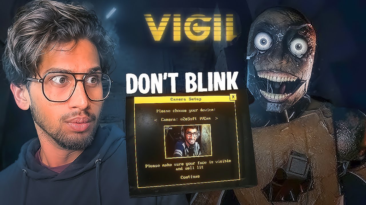 Don&rsquo;t Blink&hellip; Or It&rsquo;s Game Over 😱 | VIGILE HORROR GAME