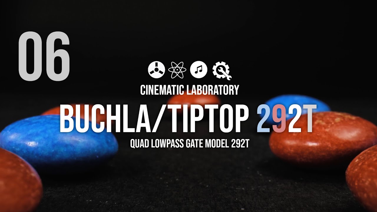 Buchla/Tiptop Audio 292T Quad Lopass Gate