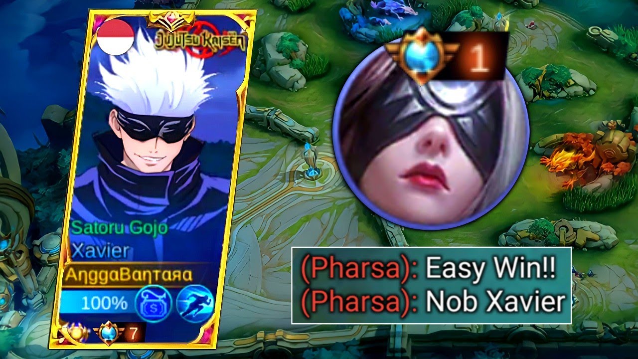 XAVIER TUTORIAL | HOW TO COUNTER PRO USER PHARSA IN SOLO RANKED WITH HERO XAVIER | MOBILE LEGENDS
