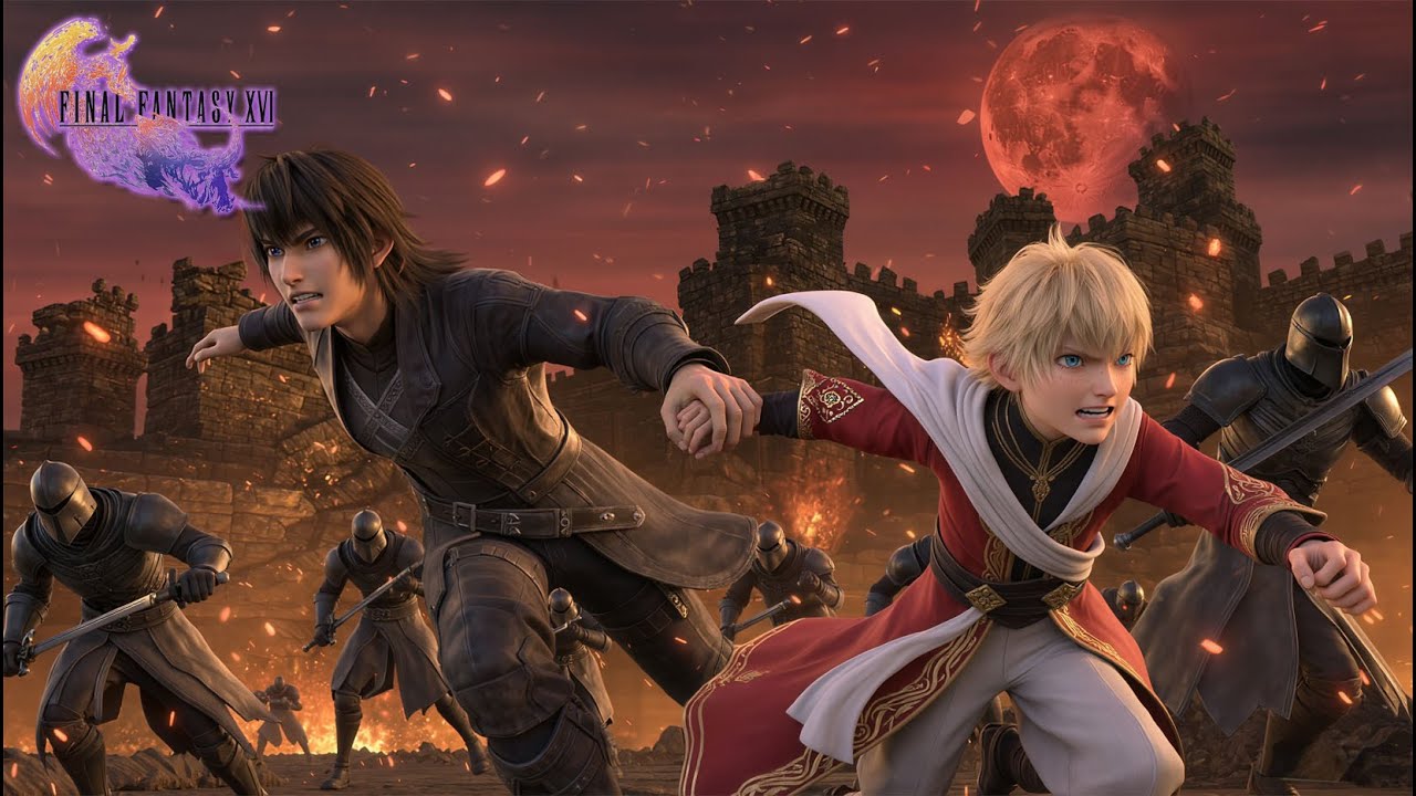 《FINAL FANTASY XVI》2。懵炳拯救行動失敗，慘不忍睹國破家亡。Live直播元宇宙