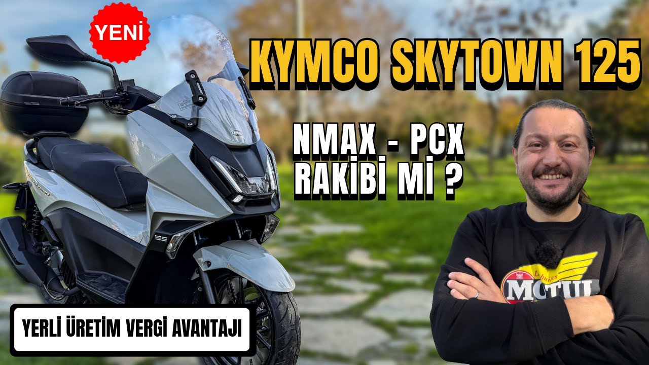 NMAX | PCX KATİLİ OLUR MU ? | KYMCO SKYTOWN 125 ABS