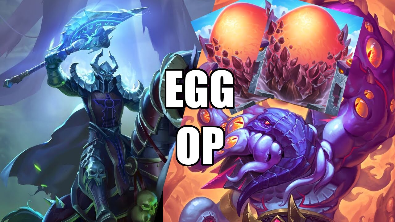 DOUBLE EGG DEATH KNIGHT DESTROYS HIGH LEGEND | Hearthstone Ranked Standard