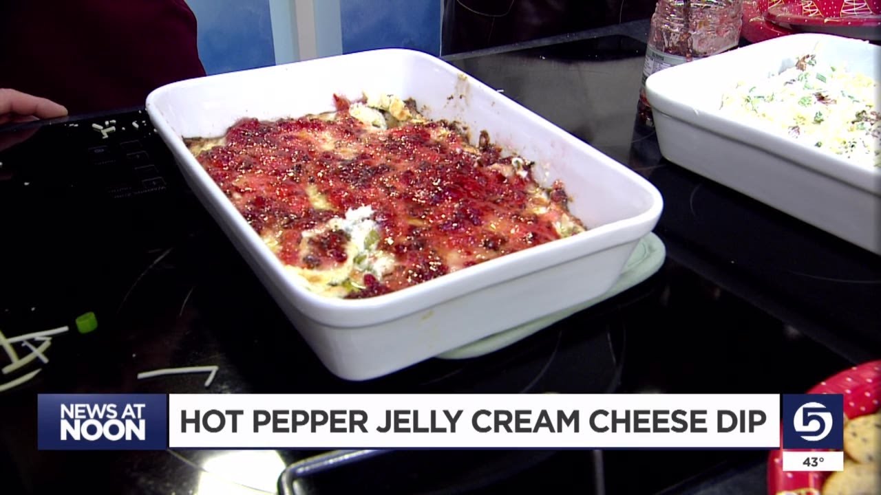 Recipe: Chef Jeff's hot pepper jelly cream cheese dip