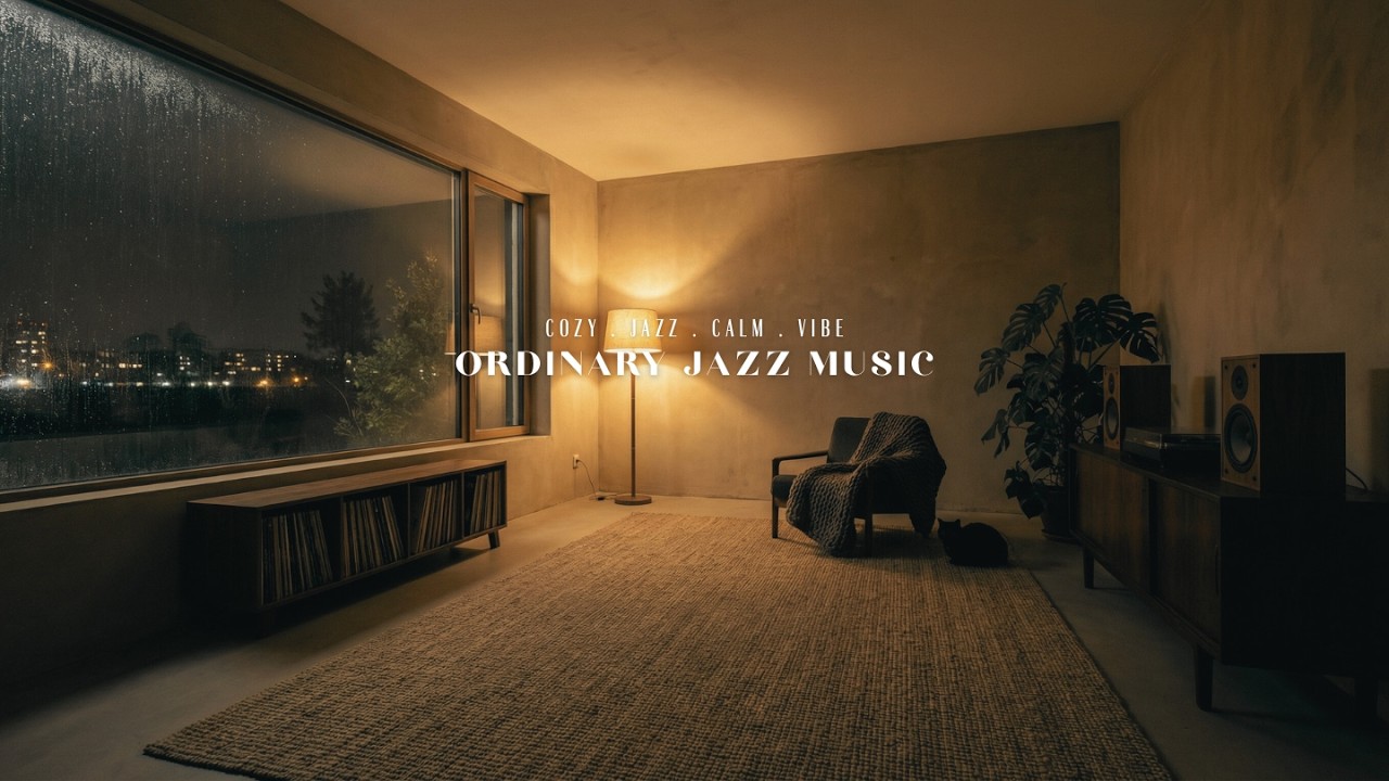 Relaxing Jazz Playlist │ Late Night Cozy Jazz for Quiet Evenings for Peace Mind and Unwinding