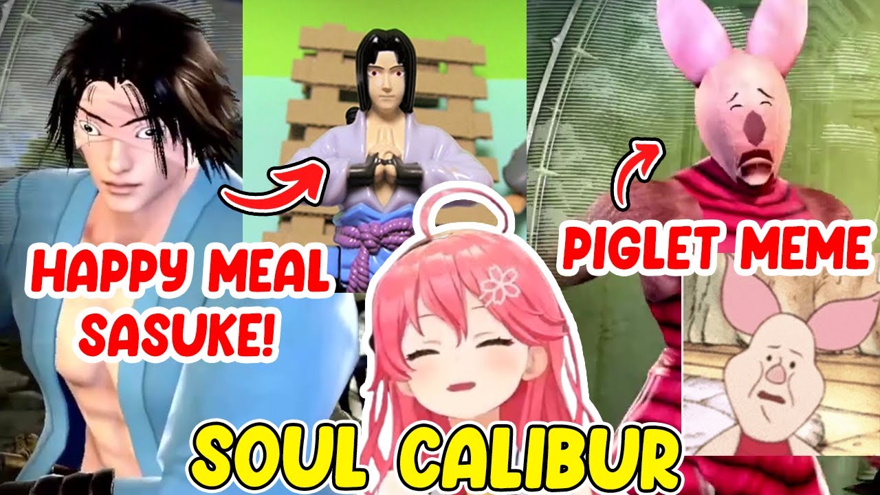 Miko Plays Soulcalibur Meets 45P Almost Gets Her Channel Banned