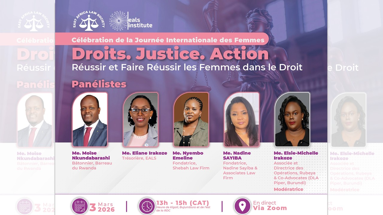 Droits. Justice. Action : Réussir et Faire Réussir les Femmes dans le Droit