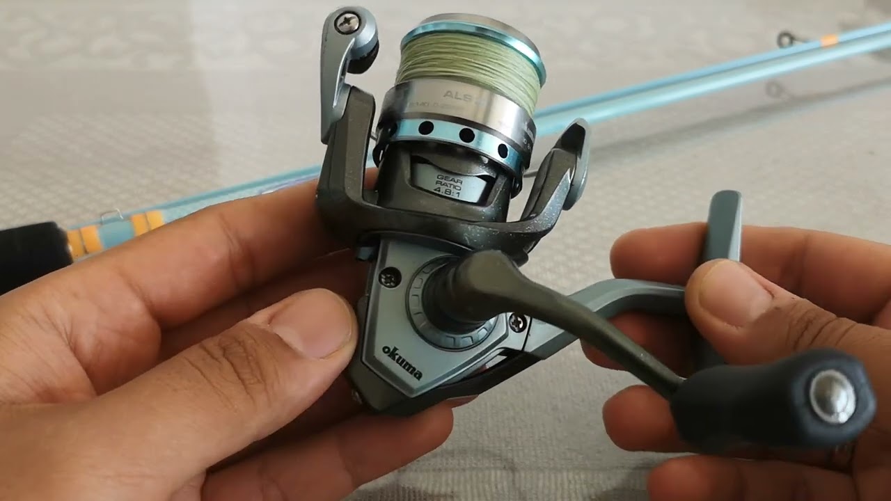 Okuma Fuel Spin 228cm 2-12gr & Okuma Alaris-20 takım uzun kullanım testi. Aria -  Alaris kıyaslama