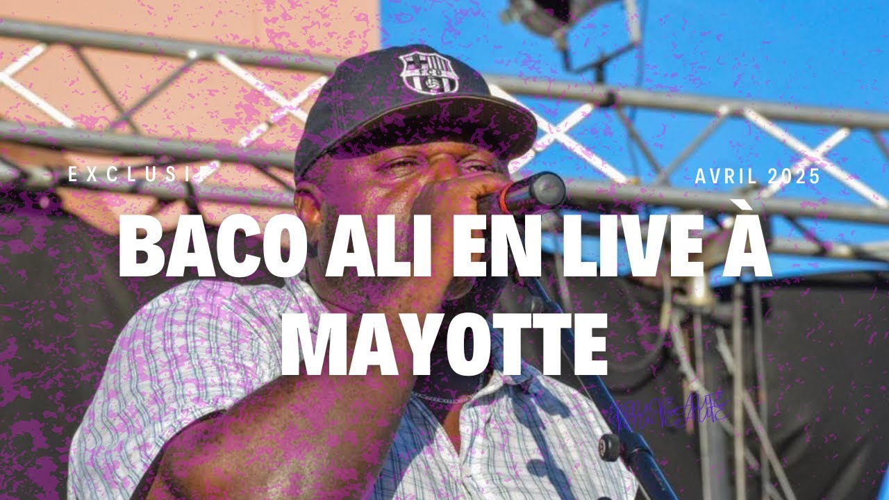 BACO ALI EN LIVE À MAYOTTE - AVRIL 2025 [INEDIT] 🔥 [ PARTIE 2]