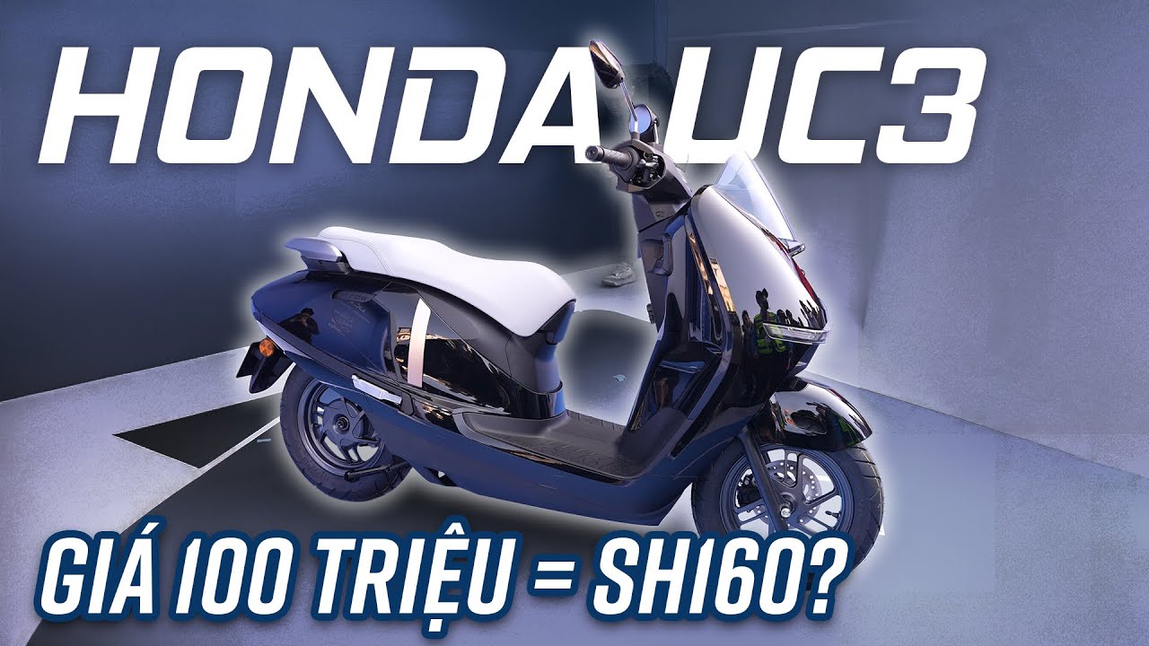 Ra mắt Honda UC3: 120km 1 lần sạc, chạy 80km/h, quy đổi Thailand 110 TRIỆU!
