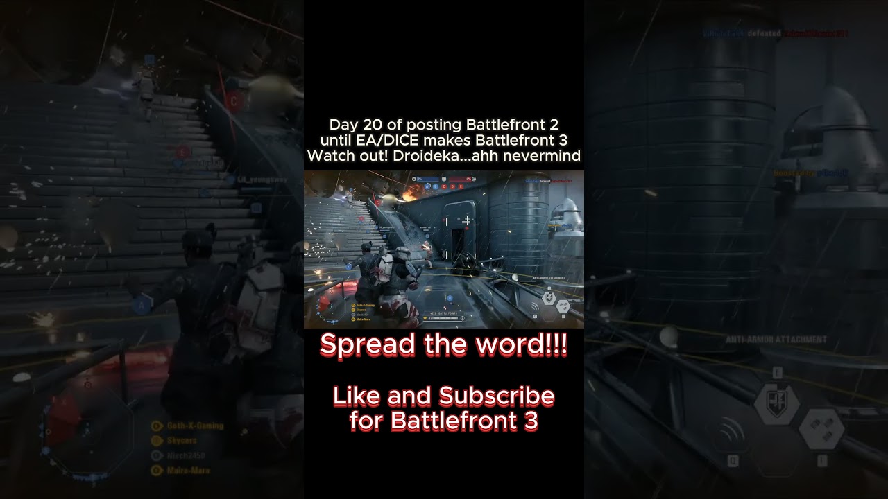 Day 20 posting Battlefront 2 until EA/DICE makes Battlefront 3 #starwars #battlefront2 #battlefront3