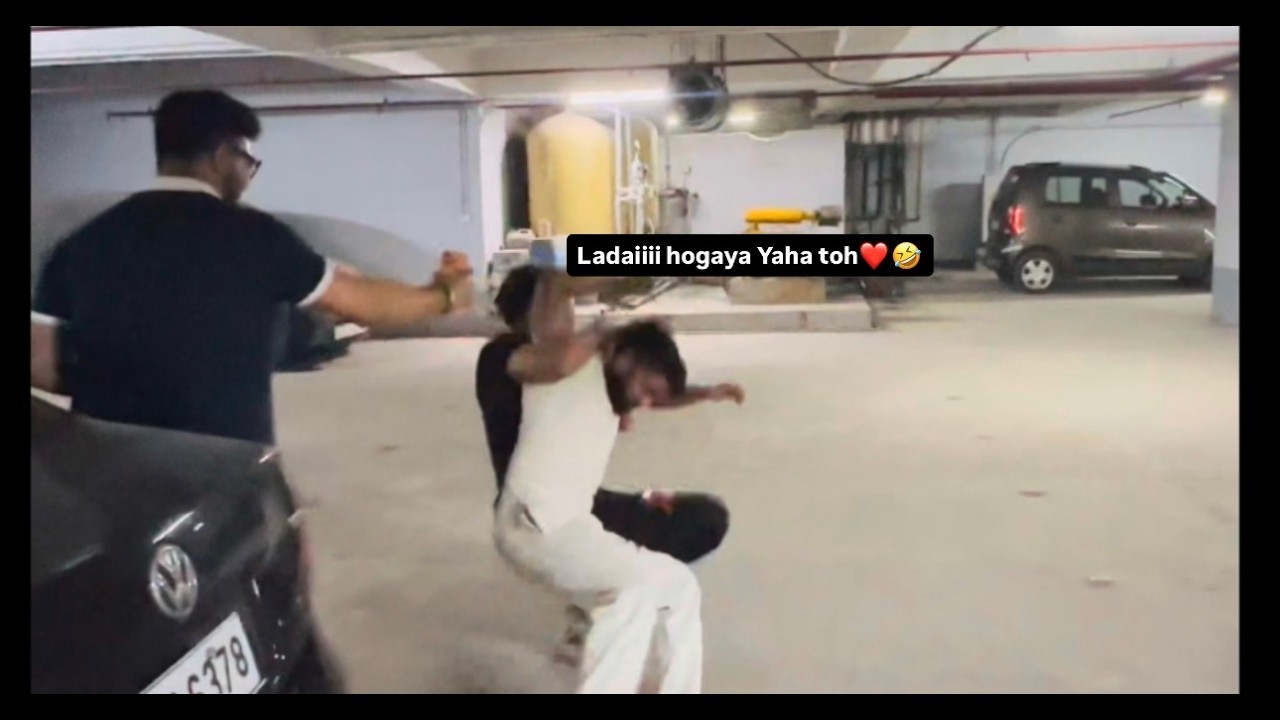 Ladaaiiii hogaya Yaha toh ❤️🤣 || #dailyvlog #youtubeshorts #trending #viral #foryou