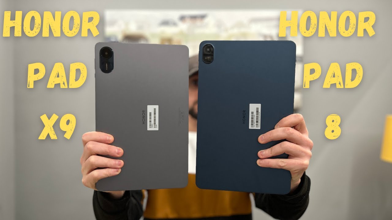 Battle of the Honor Tablets: Pad 8 vs. Pad X9 - Which One Reigns Supreme?