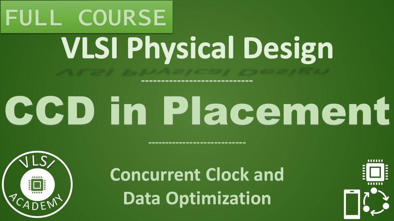 PD Lec 47 - concurrent clock and data optimization| CCD| Timing | placement | VLSI | Physical Design