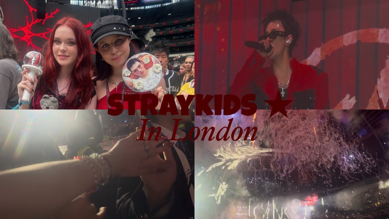 Skz dominate in London  #skz ￼#dominatetour #kpopconcert #concert #vlog #straykids