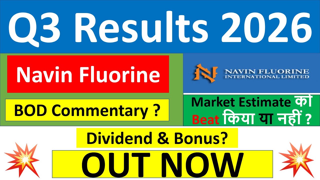 Navin Fluorine q3 results 2026 | Navin Fluorine results today | Navin Fluorine Share News today