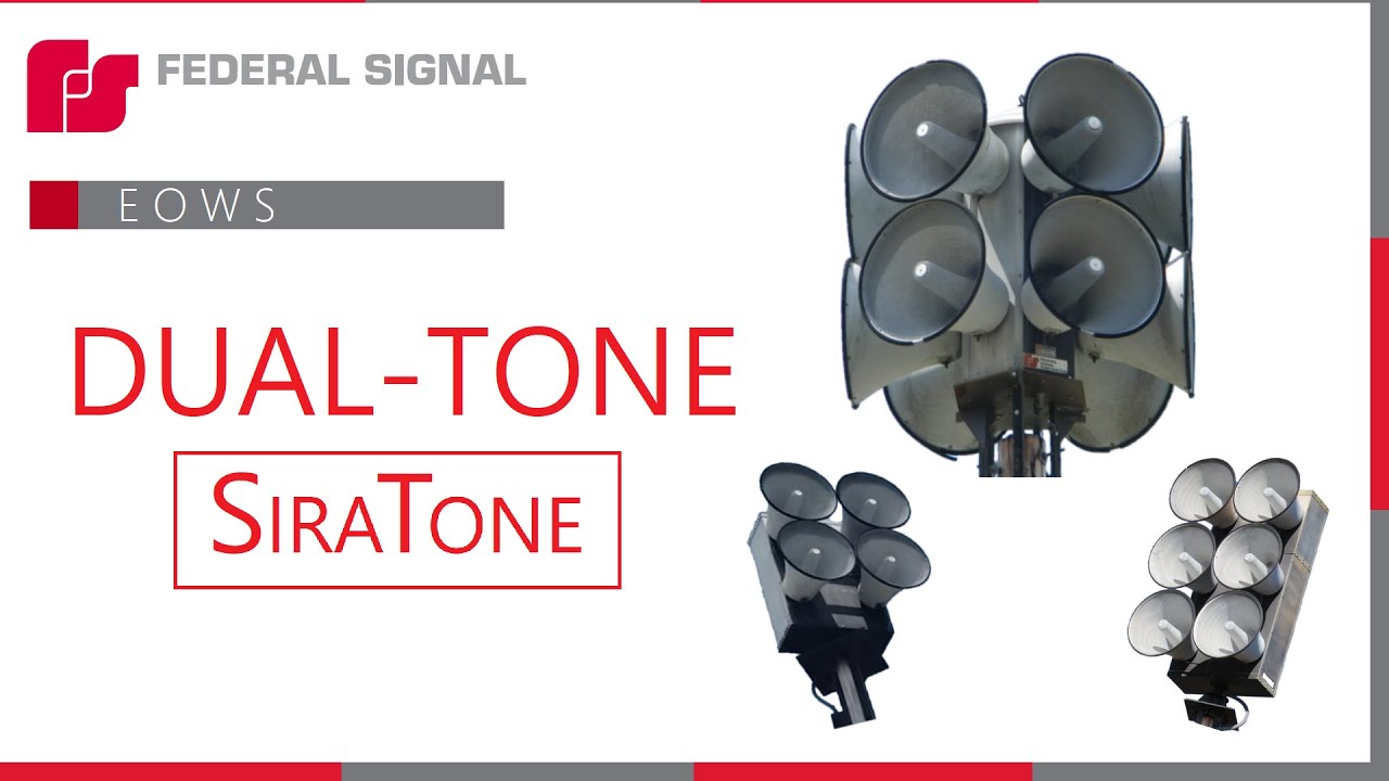 Federal Signal SiraTone EOWS* dual-tone | All signals synth