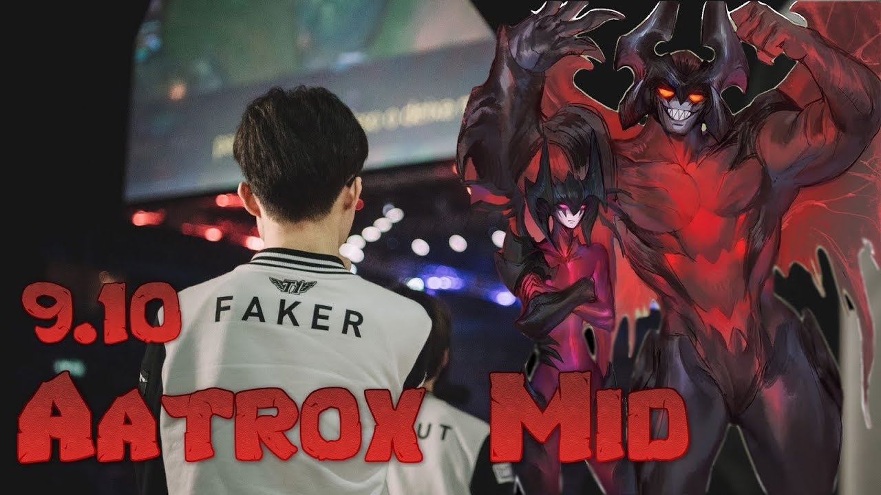 Faker - Aatrox Mid - LoL Season 9 KR Ranked | League Of Legends
