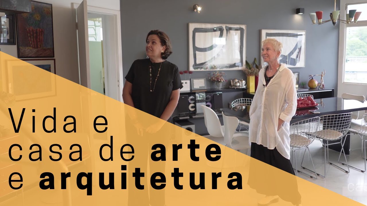 Decoração super criativa, com arte em todo canto, a casa de Jô Vasconcellos