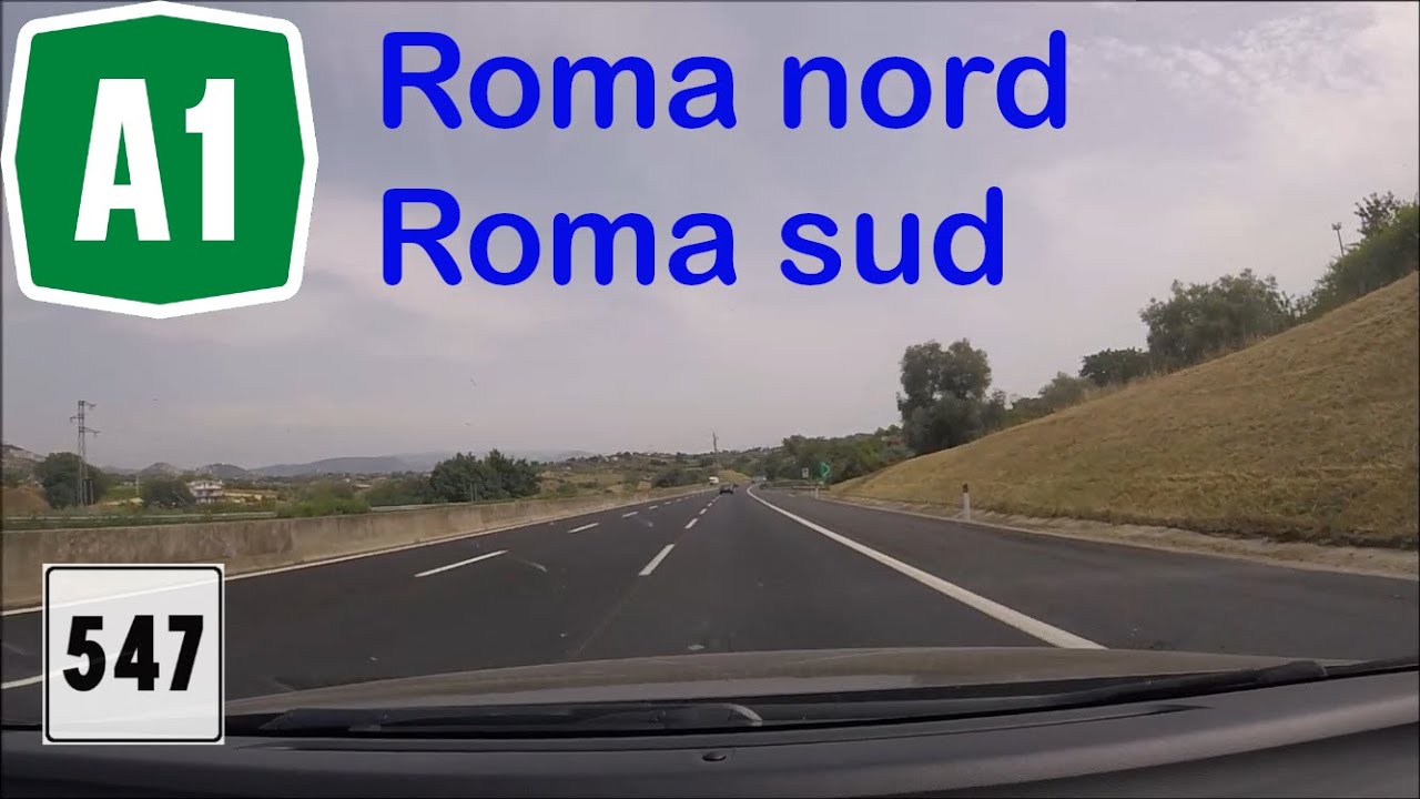 I - Autostrada A1 - Tratto Roma nord-Roma sud