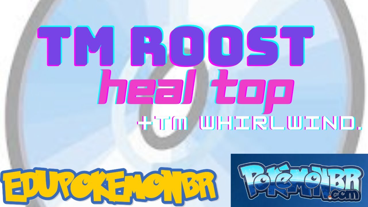 TM Roost - PokemonBR #Edupokemonbr