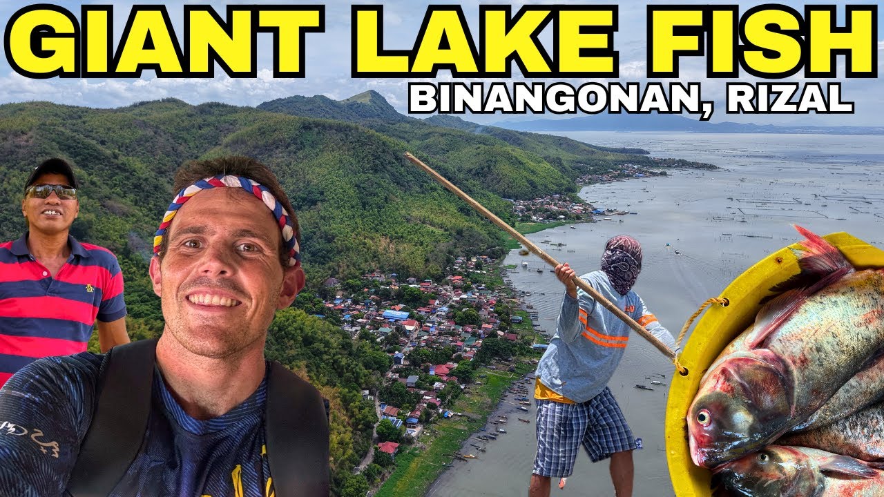 GIANT ISLAND NEAR MANILA with TAIWANESE LAKE FISH? (Binangonan Rizal)