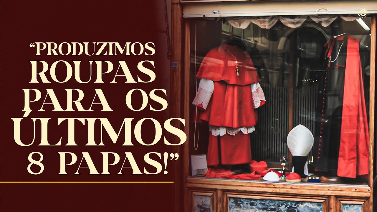 Visitamos a alfaiataria que veste os papas há mais de 100 anos