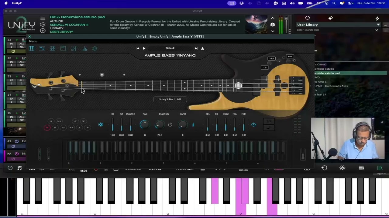 Criar Preset no UNIFY 2 com Nehemiahs Avlis