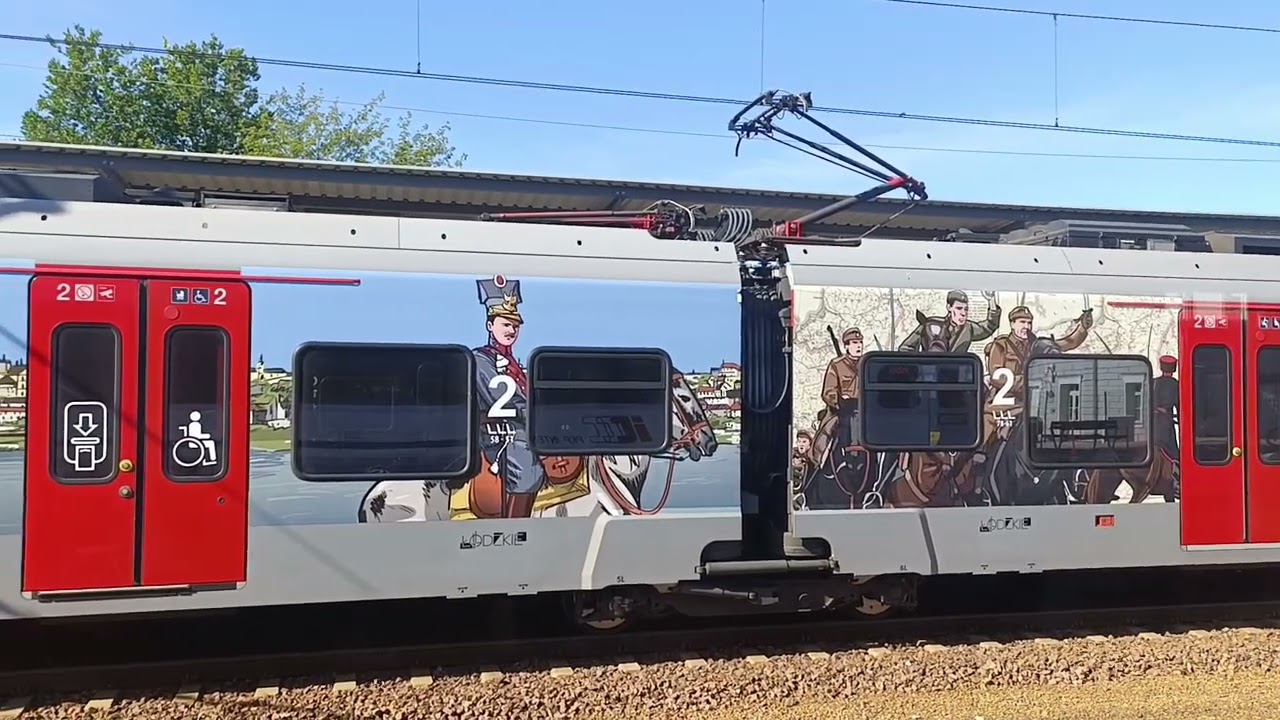 Train Journey from Poznań to Warsaw | City Change, Trams & Scenic Views