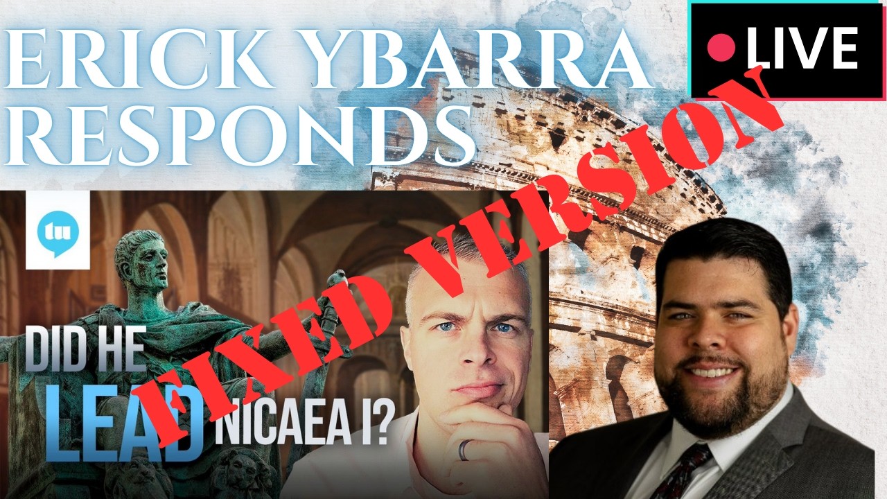 (FIXED) Erick Ybarra REACTS to Gavin Ortlund - Did Emperors Actually Run the 7 Ecumenical Councils?