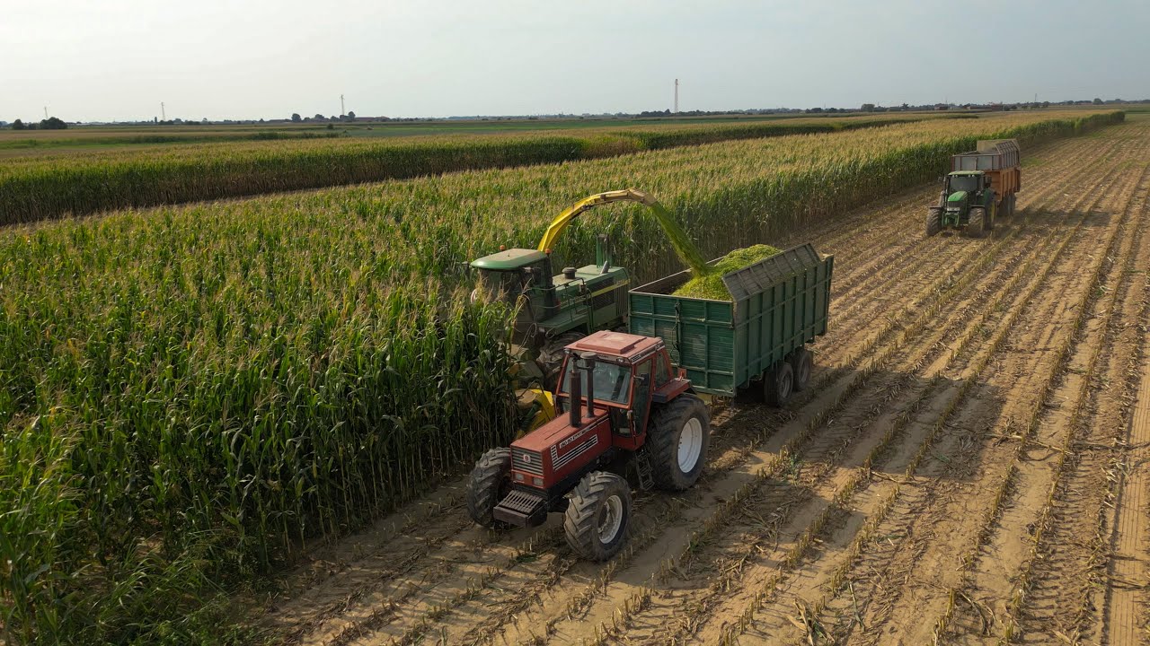 Trinciato con John Deere 6750🌽 | Fiatagri 180-90🔥 | John Deere 8200 | Az. Agr. Bertini