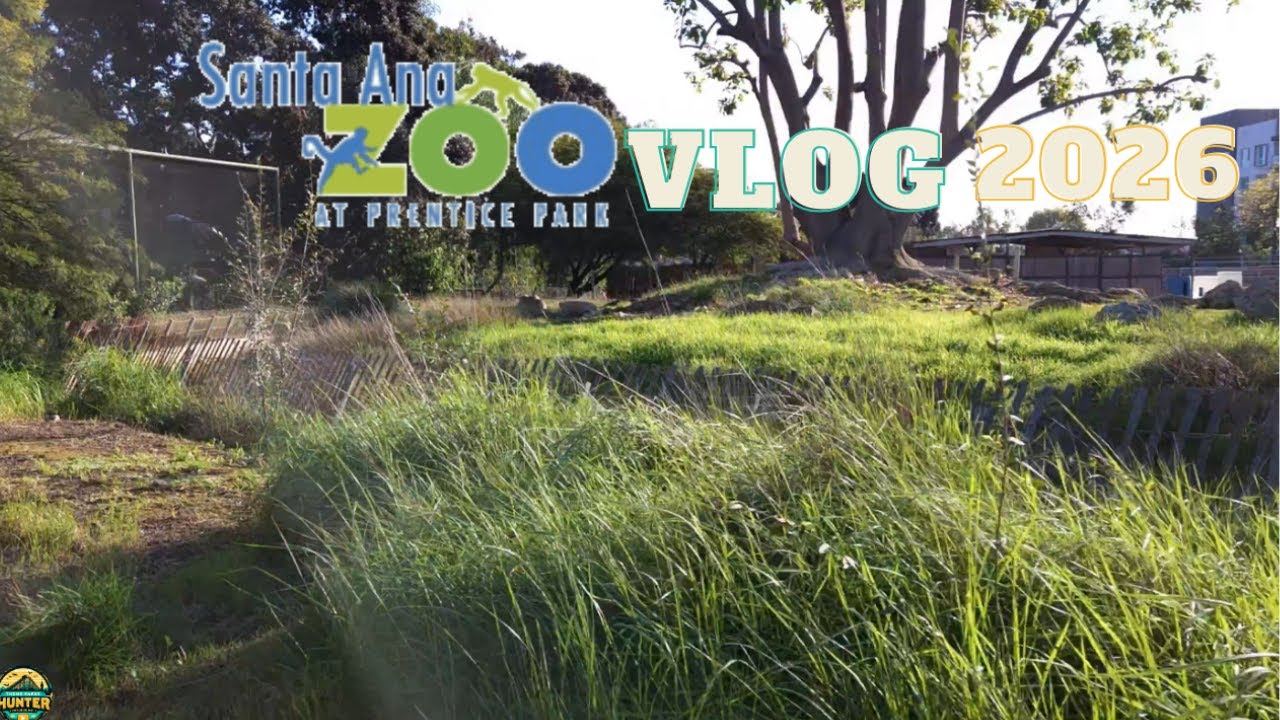 Santa Ana Zoo Vlog - Lots of Animals!! - Jan. 2026