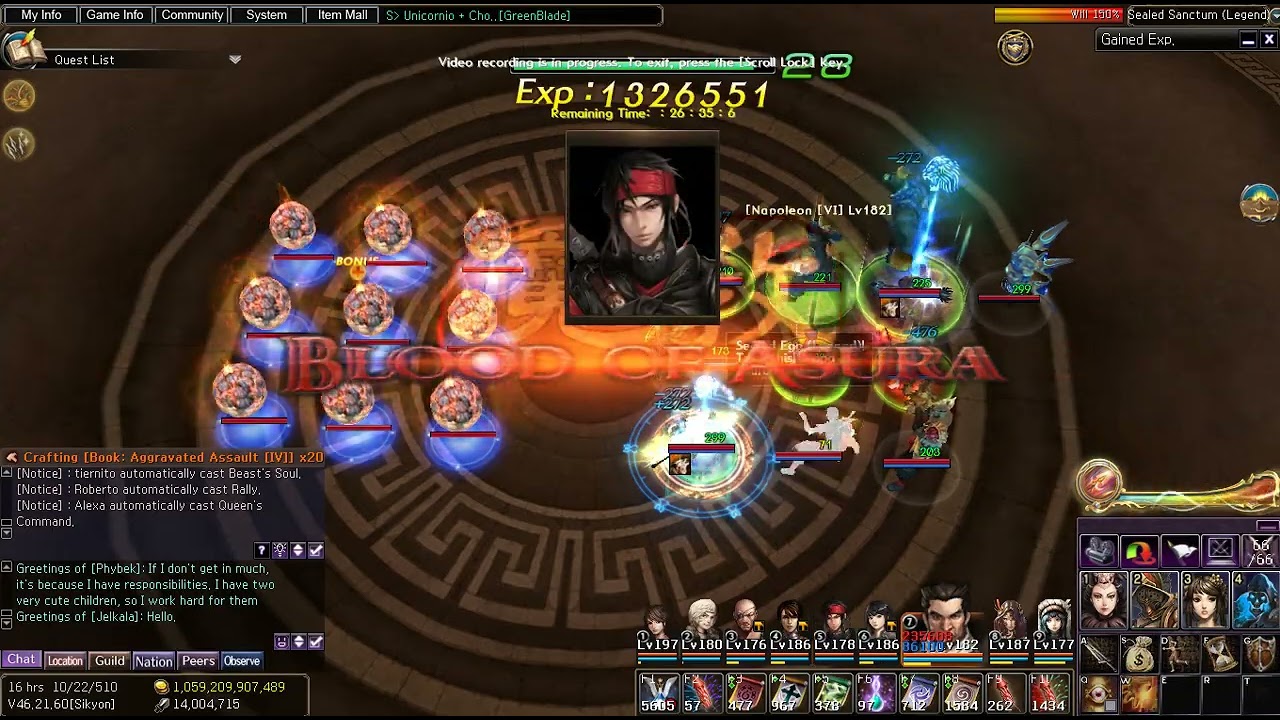 Atlantica Online - OT 17 10min Only Druid