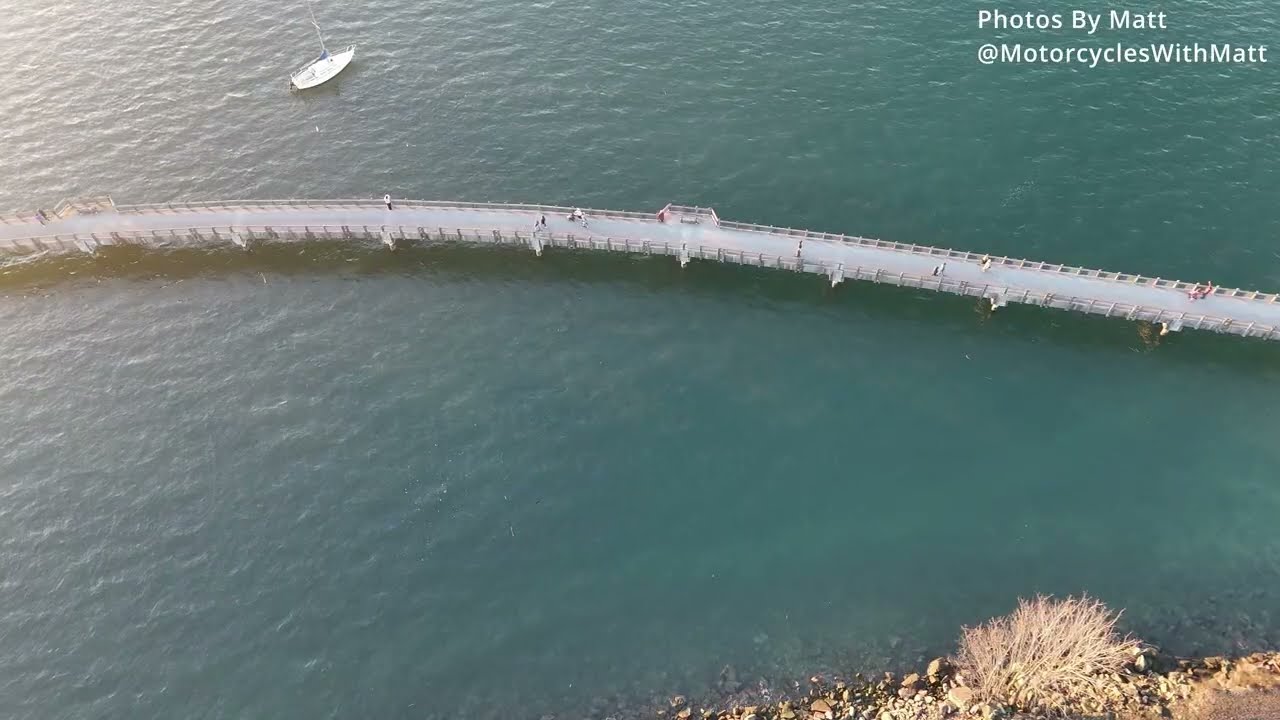 Flyover Taylor Dock Bellingham Bay - January 2026 | Photos & Video