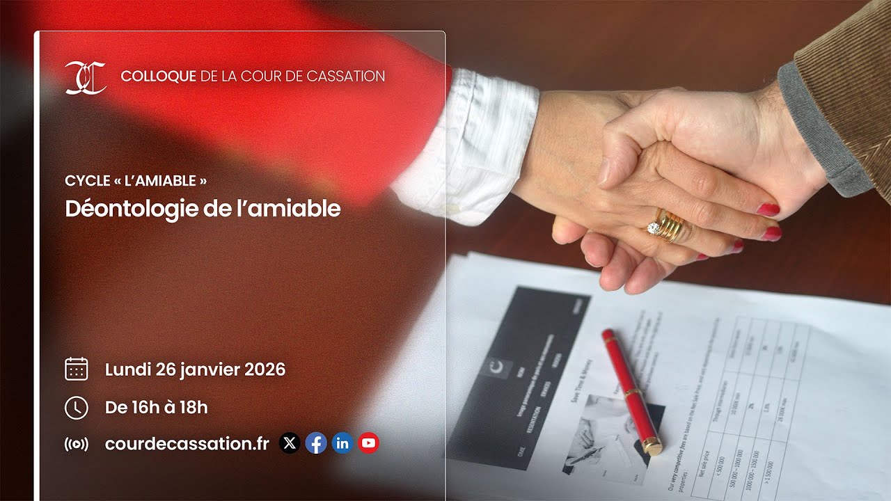 Déontologie de l’amiable