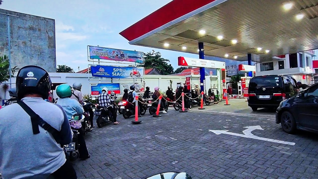 Sampai Maghrib Baru Isi Lagi Pertalite COCO Jemursari | MotoVlog 065 part 3