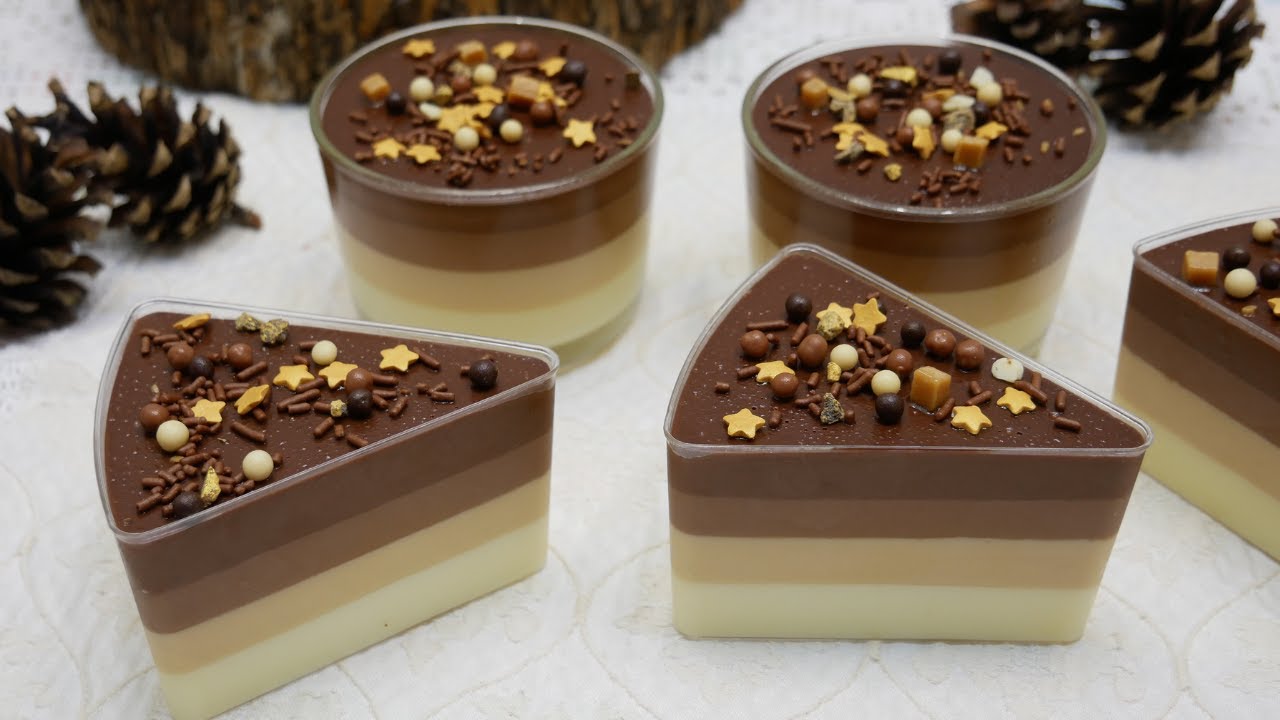 CALENDARIO DE ADVIENTO / RECETA DÍA 2 👉​ POSTRE EN VASITOS 4 CHOCOLATES / El Rincón de Belén