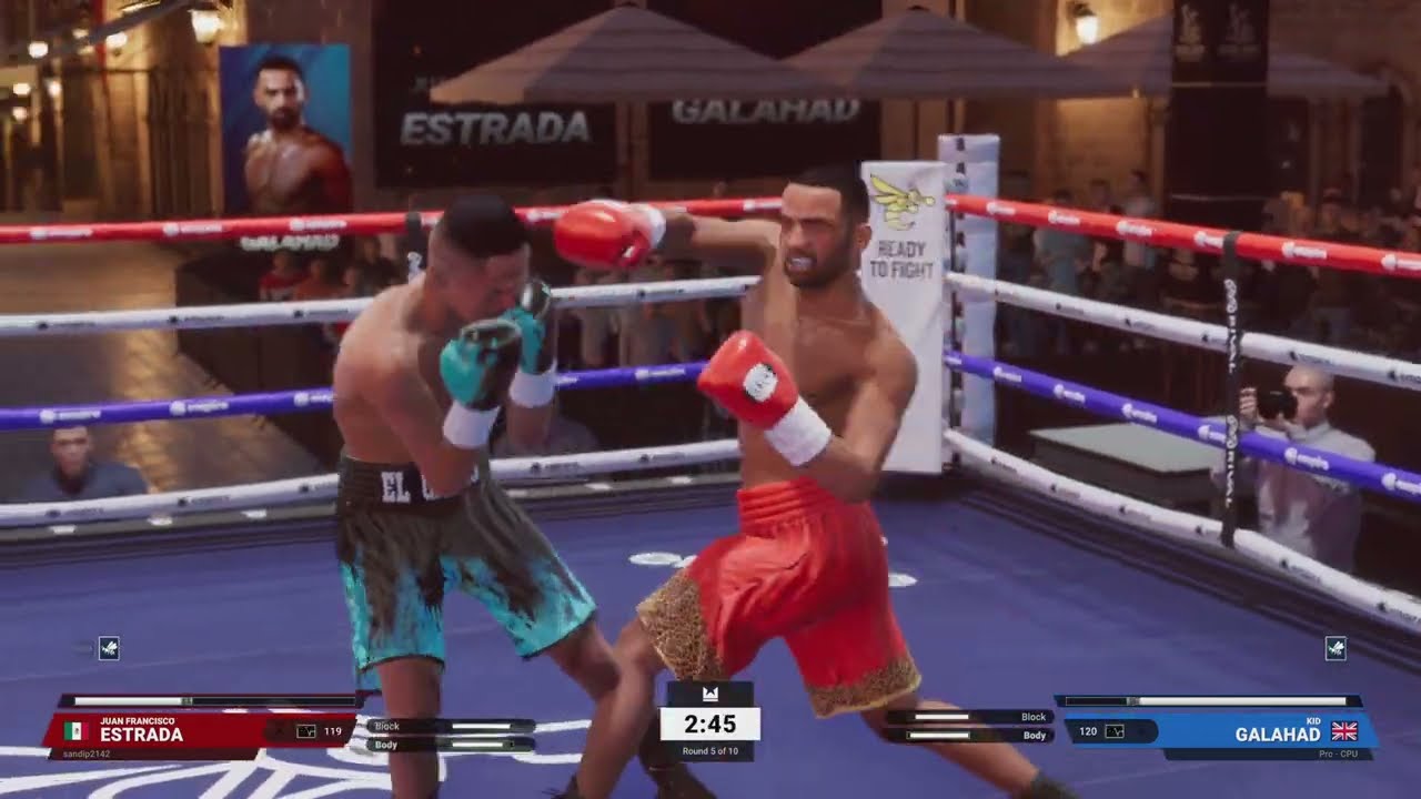 Juan Francisco Estrada Vs Kid Galahad
