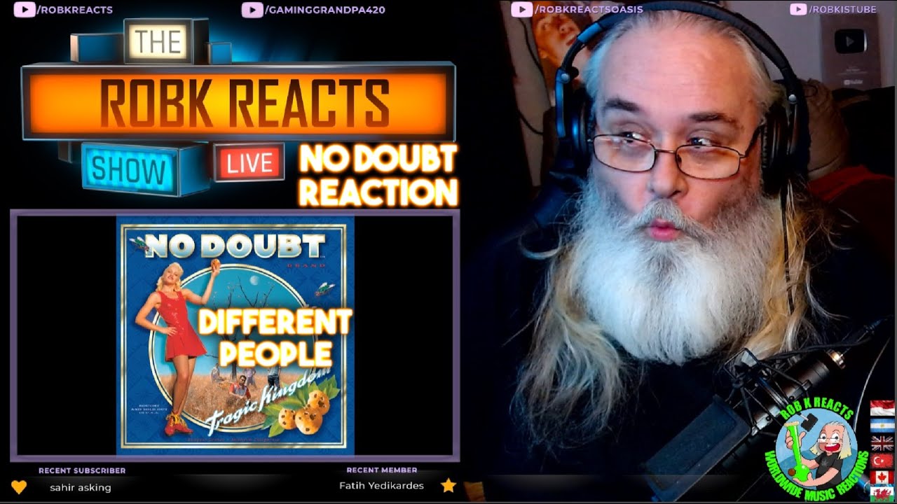 No Doubt Reaction - Different People - First Time Hearing - Requested