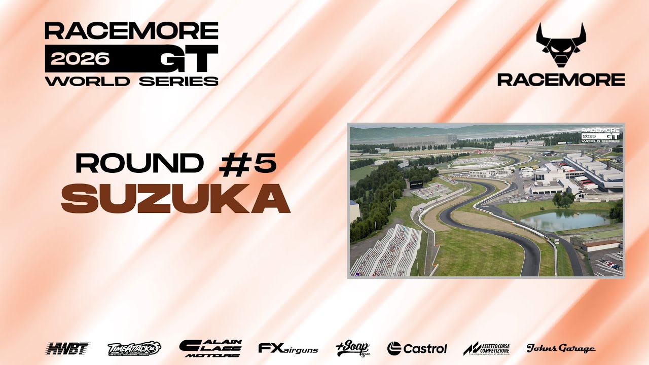 RACEMORE GT World Series 2026: Round 5 Suzuka