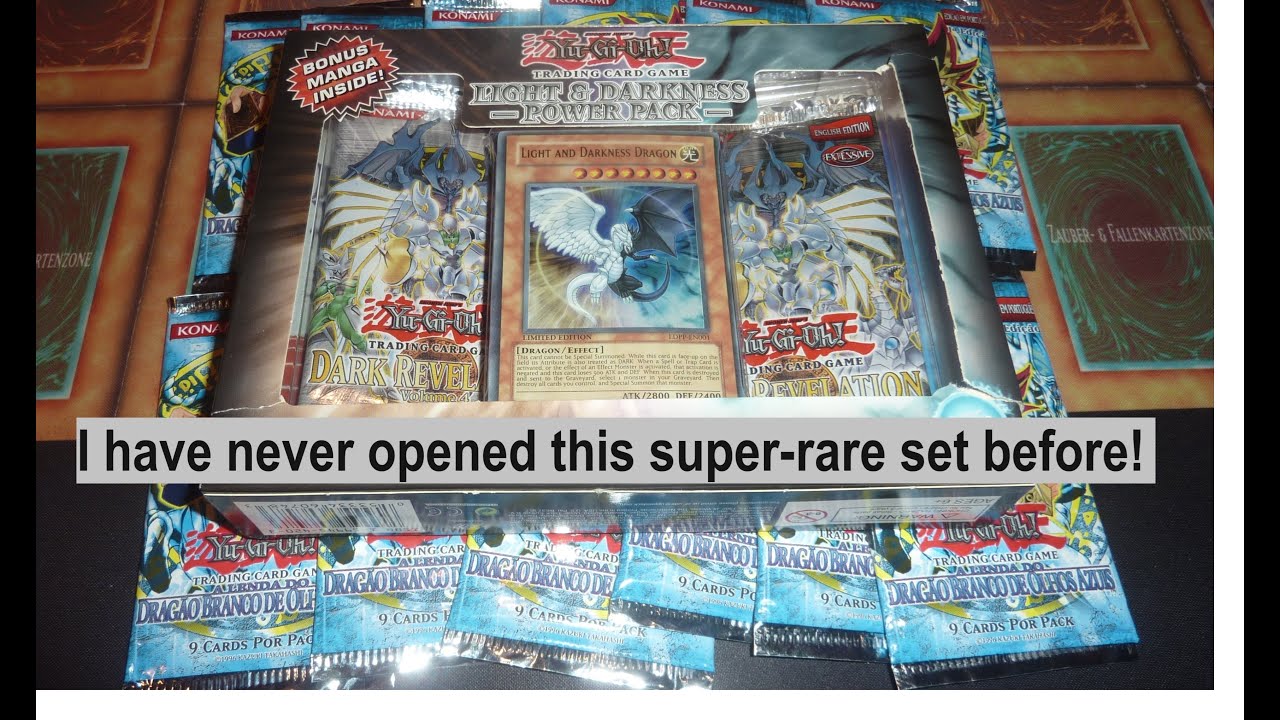 Yugioh Dark Revelation 4 opening - rarest pack in my collection!