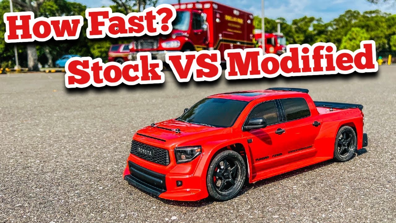 Насколько быстро работает стандартная или бесщёточная система? | Kyosho Toyota Tundra TDR 1/10 ма...