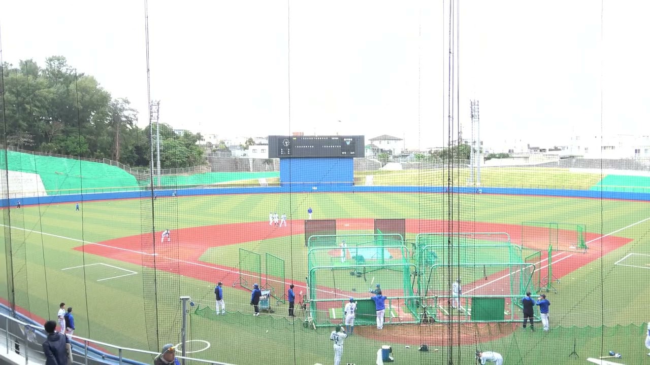 DeNA2軍・春季キャンプ　フリーバッティング　2026.2.7  沖縄県嘉手納町