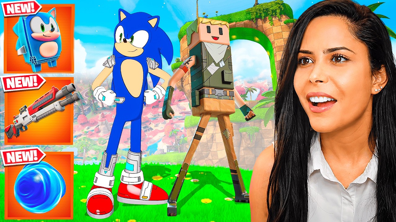НОВОЕ обновление Fortnite изменило ВСЁ (Override + коллаборация с Sonic)