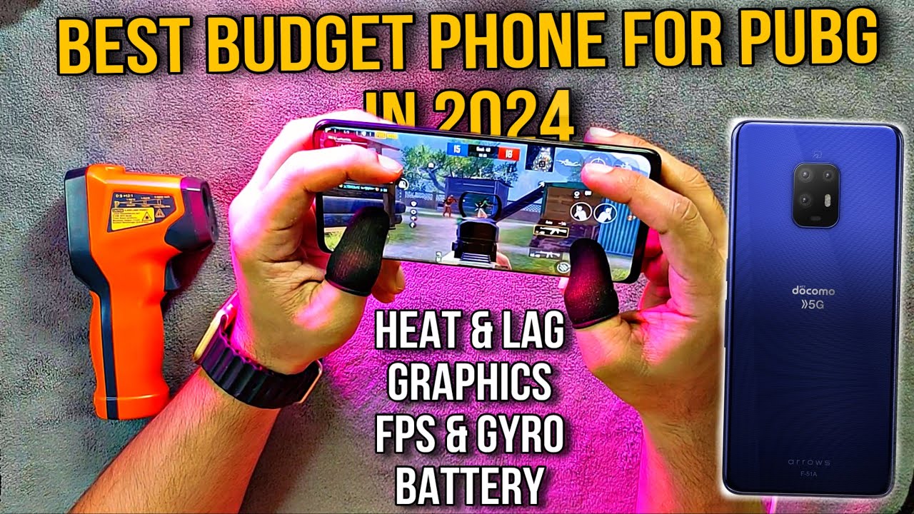 Best Budget Phone For PUBG | Arrows F51a PUBG TEST 2024 | Heat & Lag | Graphics | Battery | Gyro