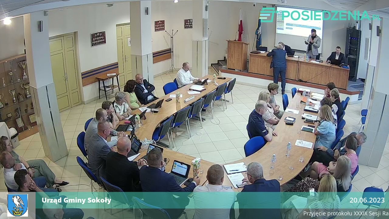 XL Sesja Rady Gminy Sokoły - 20.06.2023 r.