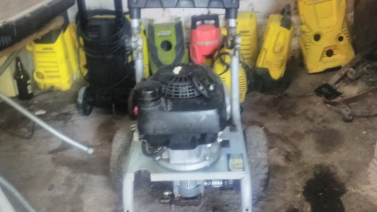 Hidrolavadora de gasolina Honda gcv 160 cómo armar la bomba de agua pieza por pieza