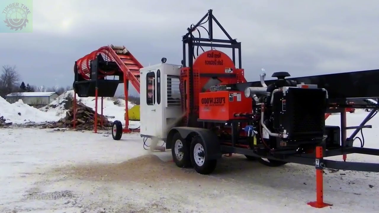 Fastest Firewood Processing Machine | World's Fastest Modern Wood Cutting Chainsaw Technology #5