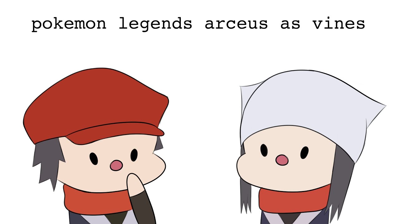 pokemon legends arceus as vines ft. an unhealthy amount of volo simping