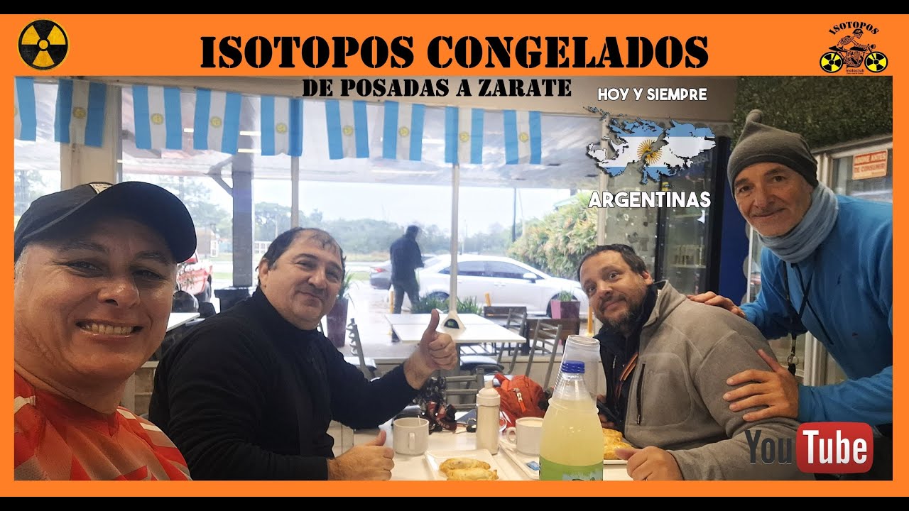 Isotopos Congelados #posadas #misiones  #argentina  #moto #lluviaintensa